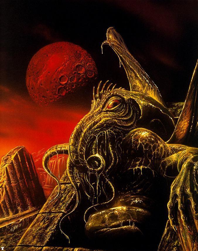 Bob Eggleton's Cthulhu Awakensmy personal favorite painting of ol' 