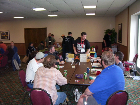 A small part of the main gaming room at Garycon II