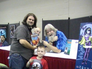 Andrew and his sons meet Ed Greenwood, of Forgotten Realms (and Elminster) fame.