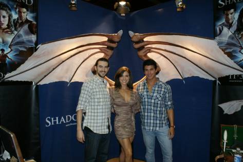 Jason Contini, Caitlin McIntosh and Carlos Antonio Leon, cast of Shadowland