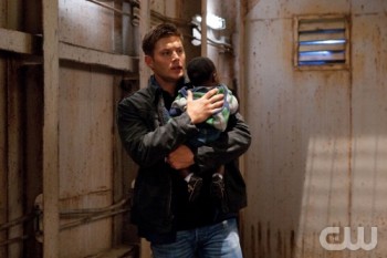 Dean and a cute little kid. Grab the tissues, this is going to get ugly.