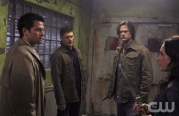 The Winchesters and the Angel Castiel meet back up with an old friend: demon Meg.