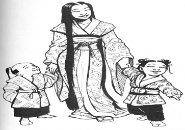 No other games 'waste' pages on Family, but in L5R, honor demands it!