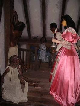 Wax figures of the Lalaurie attic