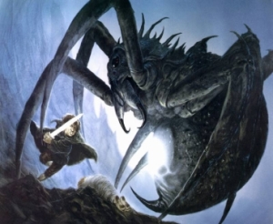 Shelob versus Sam