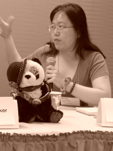 Ay-Leen the Peacemaker and a Steampunk Panda