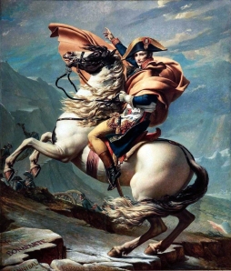 Jacques-Louis David: Napoleon Crossing the Alps