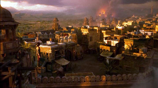 Dastan, you really should come down from there...