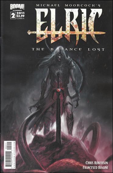 ELRIC: THE BALANCE LOST is living proof that you definitely can't judge a book by its cover, no matter how awesome that cover looks. Why all the sword-and-sorcery covers for a book that is NOT sword-and-sorcery? Why call it ELRIC when it's not really about Elric? The only answer I can come up with is "Marketing, silly."