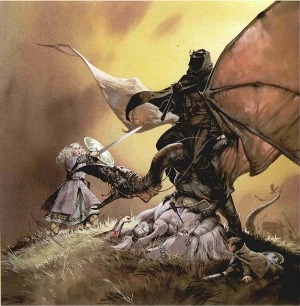 This is the Eowyn I grew up with, and McBride's version will always be a favorite