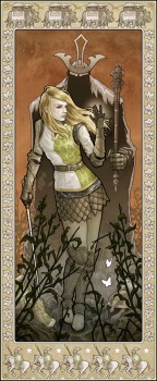 Herman Lau's Nouveau look at Eowyn and the Lich King... Click for Larger Image