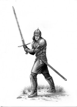 Philip Fleetwood: AD&D 1E Fighter, Level 18, Art by Larry Elmore