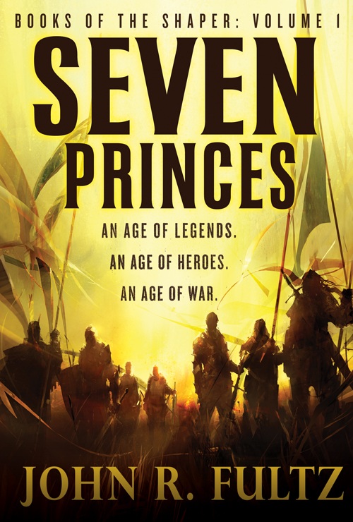 Rich Anderson's fantastic cover for SEVEN PRINCES. The book hits stores on January 3rd.