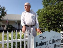 glenn-at-house Glenn Lord in front of the Robert E. Howard house in Cross Plains, Texas