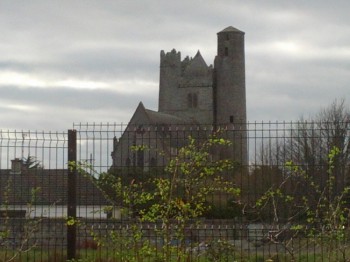 Round Tower With Church Attached