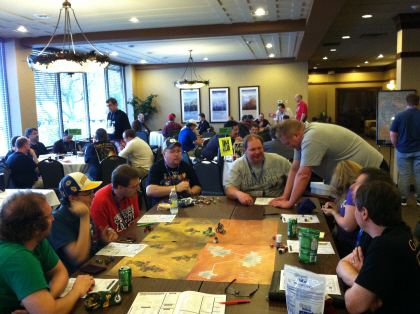 Stepping through the doors of The Lodge at Gary Con IV