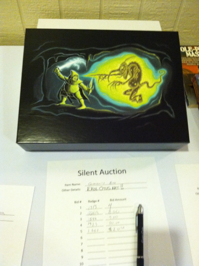 Original Erol Otus art in the silent auction