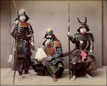 samurai-300 How can you not look awesome if your helmet has a mustache?