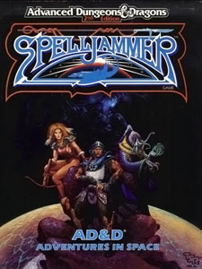 spelljammeradventuresinspacebox Easley covers the original Spelljammer Boxed Set, so how could I resist, right?