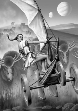 before-the-wind Ed Carmien's "Before the Wind," from Black Gate 10. Art by John Kauffman.