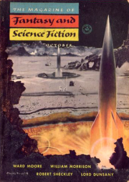 The Magazine of Fantasy and Science Fiction, October 1954, containing Alfred Coppel's