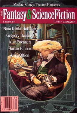the-magazine-of-fantasy-science-fiction-january-1995 The Magazine of Fantasy & Science Fiction, January 1995, with "The Great Martian Pyramid Hoax" by Jerry Oltion. Cover by Gary Lippincott