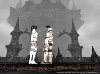 Are we the only two left in Final Fantasy XI?  Yes, but at least we look good together my love...