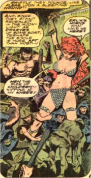 And the first entry in Black Gate's "Most Offensive Image Upload of 2013" goes to Red Sonja 5.