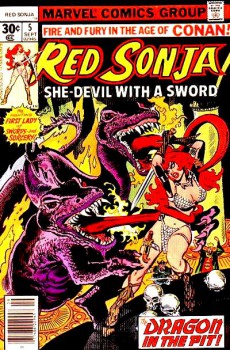 Red Sonja 5 cover
