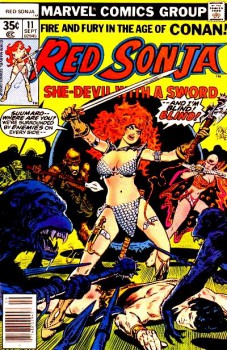 Red Sonja 11 cover