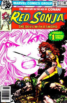 Red Sonja 12 cover