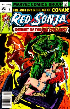 Red Sonja 9 cover