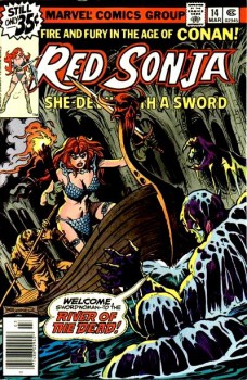 Red Sonja 14 cover