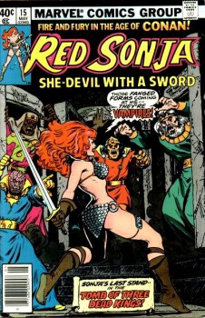 Red Sonja 15 cover