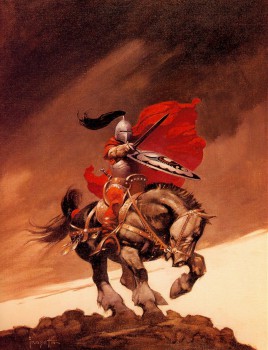 Frank Frazetta Outlaw of Torn Cover