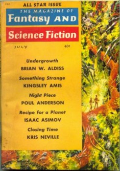Magazine of Fantasy & Science Fiction July 1961