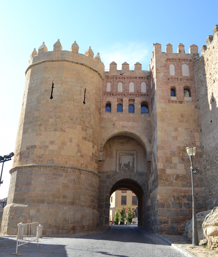 One of the original 11th century city gates, with a bit of restoration.