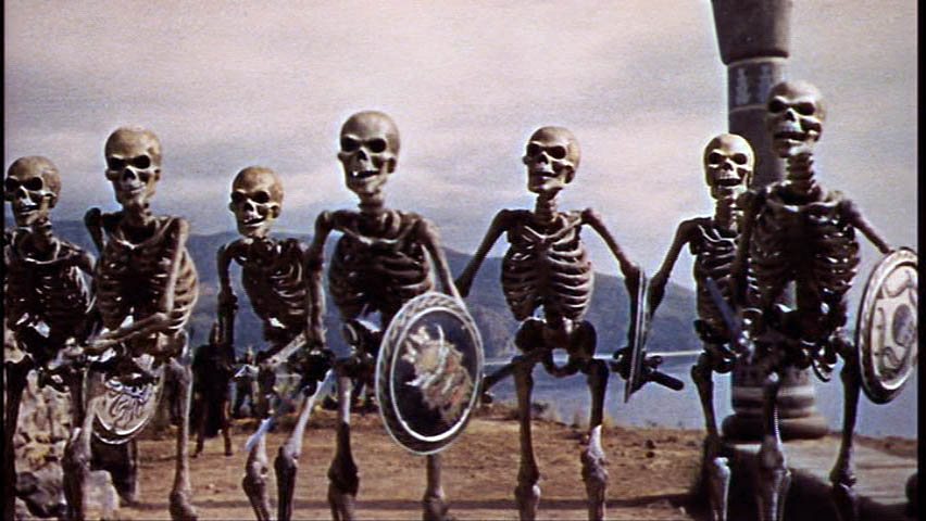Jason and the Argonauts Ray Harryhausen Skeleton Fight
