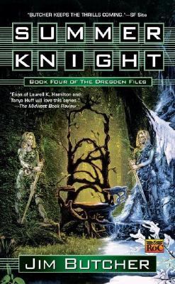 Summer Knight first edition (2002, Roc Books). Cover by Lee MacLeod