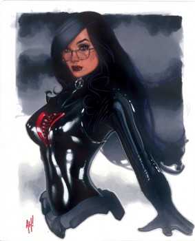 It seems to me the Baroness was made to be drawn by Adam Hughes...