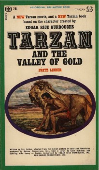 Tarzan Valley of Gold Novel Cover