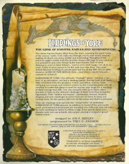 Lordlings of Yore back cover (click for readable version)