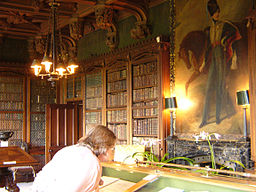 Abbotsford, Library from Walter Scott Christian Bickel 05.08.2005 {{GFDL}} Abbotsford_01