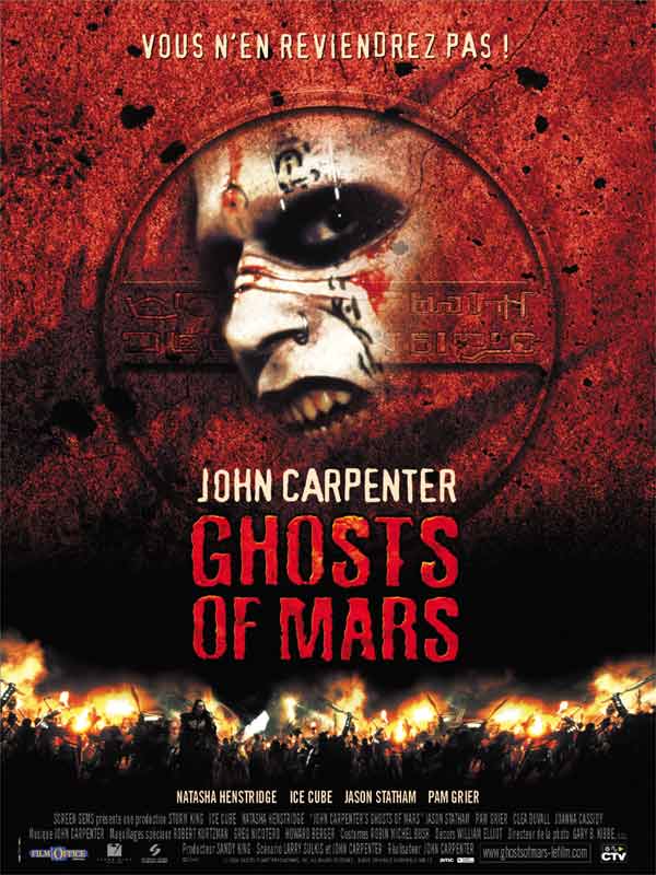 art of John Carpenter's “Ghosts of Mars” day one