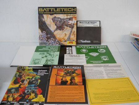 Battletech The Crescent Hawk's Inception box contents-small