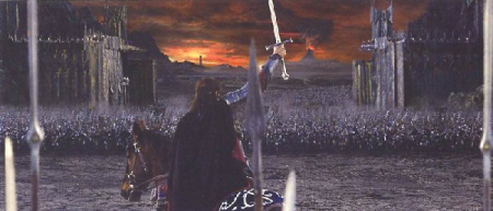 Aragorn at the Black Gate-small