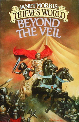 Beyond the Veil Janet Morris hardcover-small
