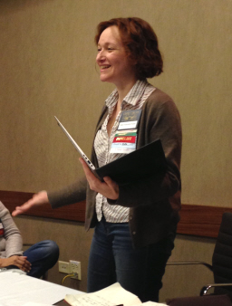 Mary Robinette Kowal reads at Capricon 2014-2-small