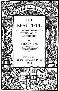 The Beautiful: An Introduction to Psychological Aesthetics