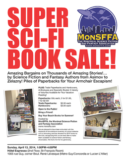 Book sale poster